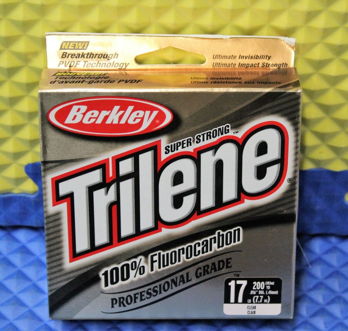 Berkley Trilene Micro Ice Fishing Line - Clear Steel / 6 Lb