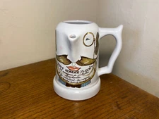  Estello France Porcelain Gentleman's Stein Mug Jug RARE Unusual VINTAGE