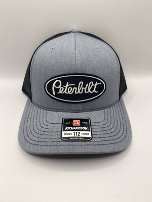 Peterbilt Trucks Trucker Hat, Richardson 112 Snap-back style.  New With Tags!