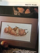 Counted Count Stitch Pattern Pretty Pears