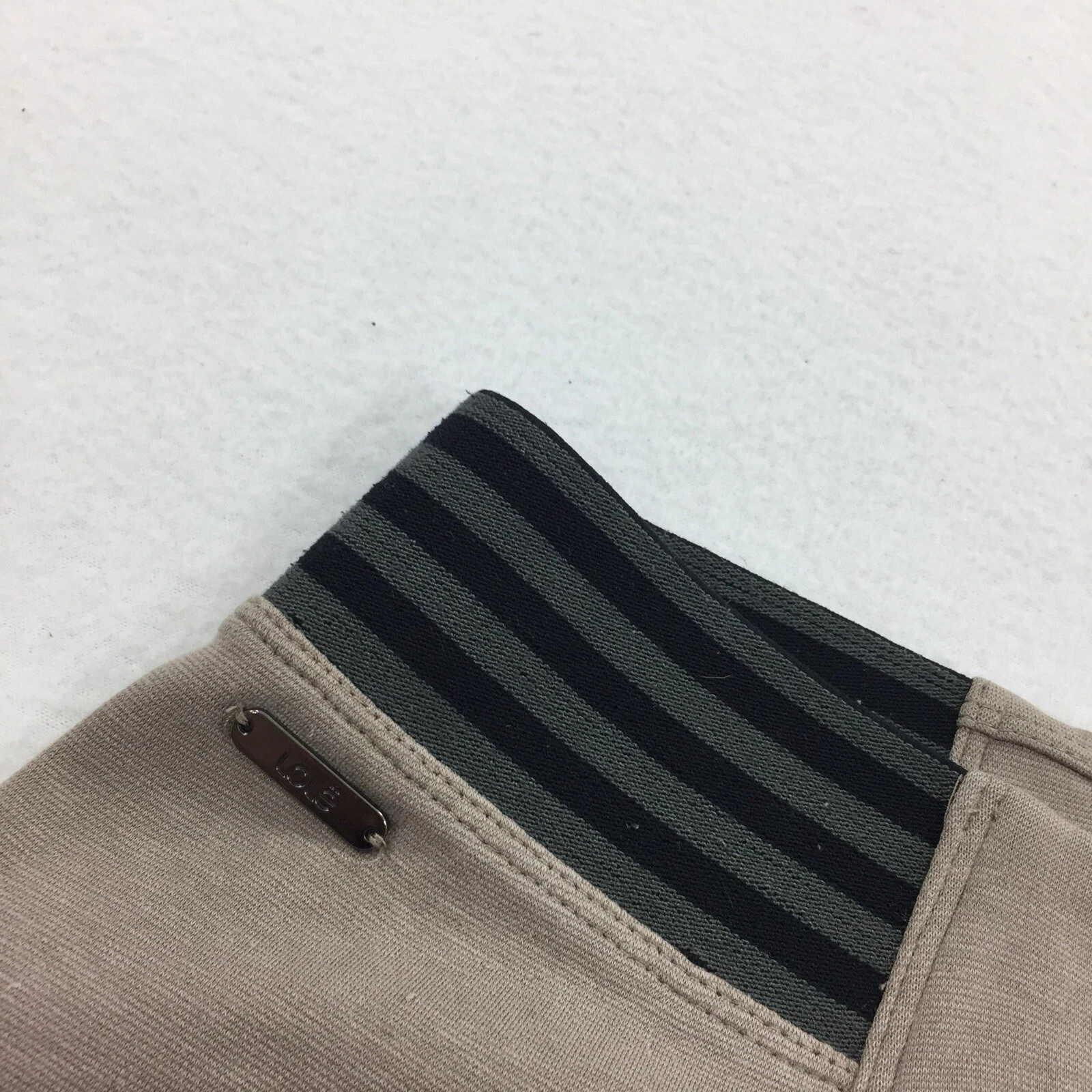 lole pull on knit stretch leggings