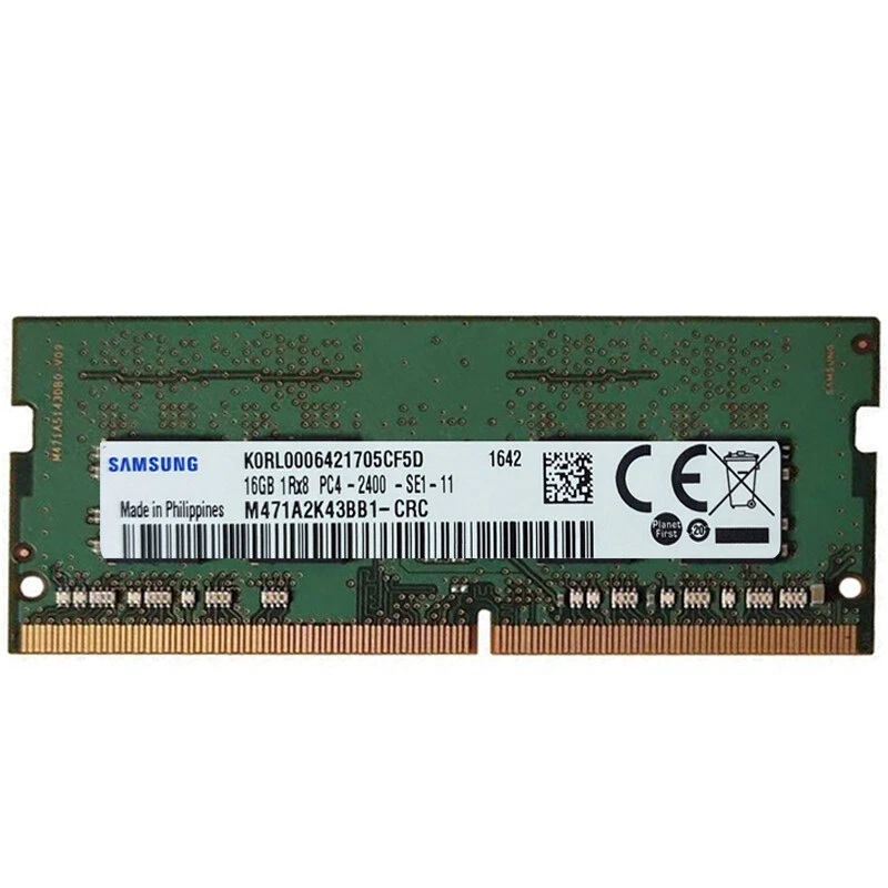 Samsung DDR4 16GB 1X16GB 2400 MHz PC4-19200 Laptop SODIMM 260pin Memory RAM 1.2V - Image 2 of 4