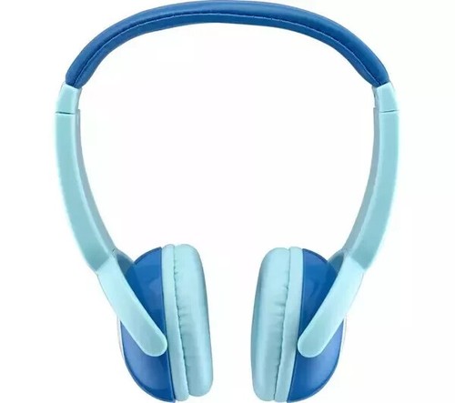 Goji Wireless Bluetooth Kinder/Kinder Lautstärke begrenzt On-Ear Kopfhörer in Blau - Bild 3 von 9
