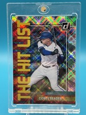 2022 Panini Donruss - The Hit List Corey Seager #THL-12 Silver Texas Rangers