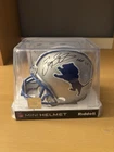 Barry Sanders Autographed Mini Helmet Detroit Lions inscribed “HOF 04”