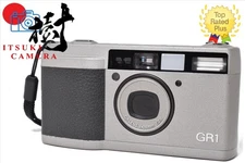 Read!［N Mint］Ricoh GR1 Silver Point & Shoot 35mm Film Camera W/Strap From JAPAN