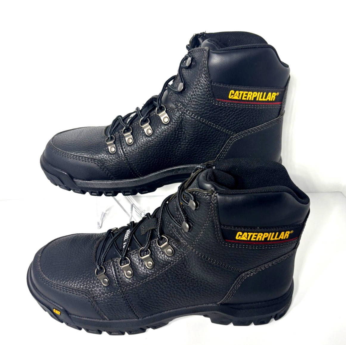 CAT Threshold Caterpillar Outline ST Steel Toe Boot Waterproof Sz Men’s 13 image 10