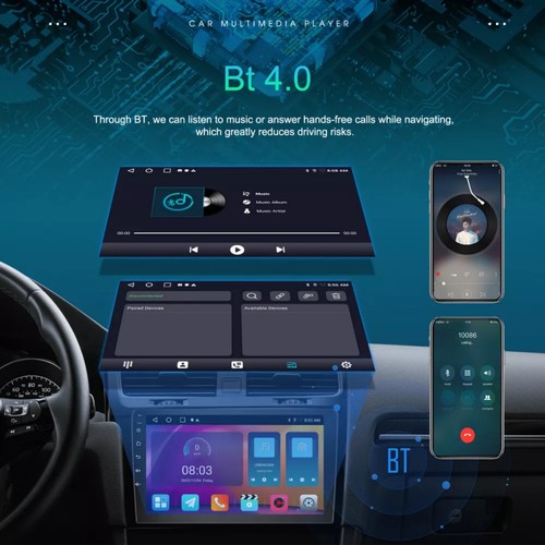 Radio estéreo de coche Android14 Carplay para Toyota Prius 2003-2009 GPS Wifi navegación 64G - Imagen 18 de 24