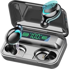 In Ear Bluetooth Headphone Wireless Earbuds Sporting Headset Premium Sound W Mic