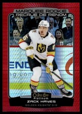 2022-23 O-Pee-Chee Platinum Red Prism Rookie Zack Hayes Rookie 097/199 Vegas