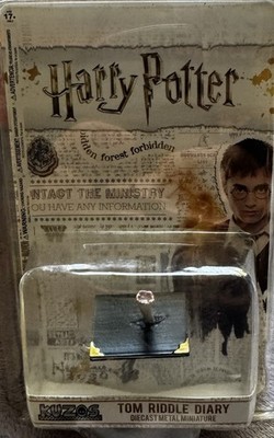 Harry Potter Tom Riddle's Diary Diecast Metal Miniature by KUZOS, NEW. Age 17+