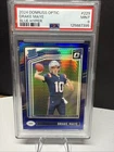 2024 Panini Donruss Optic - Rated Rookie Drake Maye #229 Blue Hyper Prizm (RC)