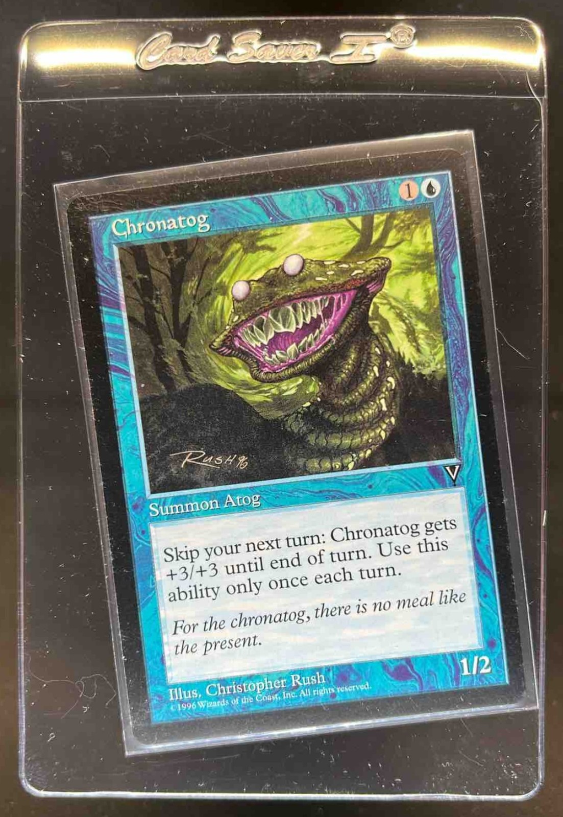 1997 Magic: The Gathering Visions Chronatog #NNO