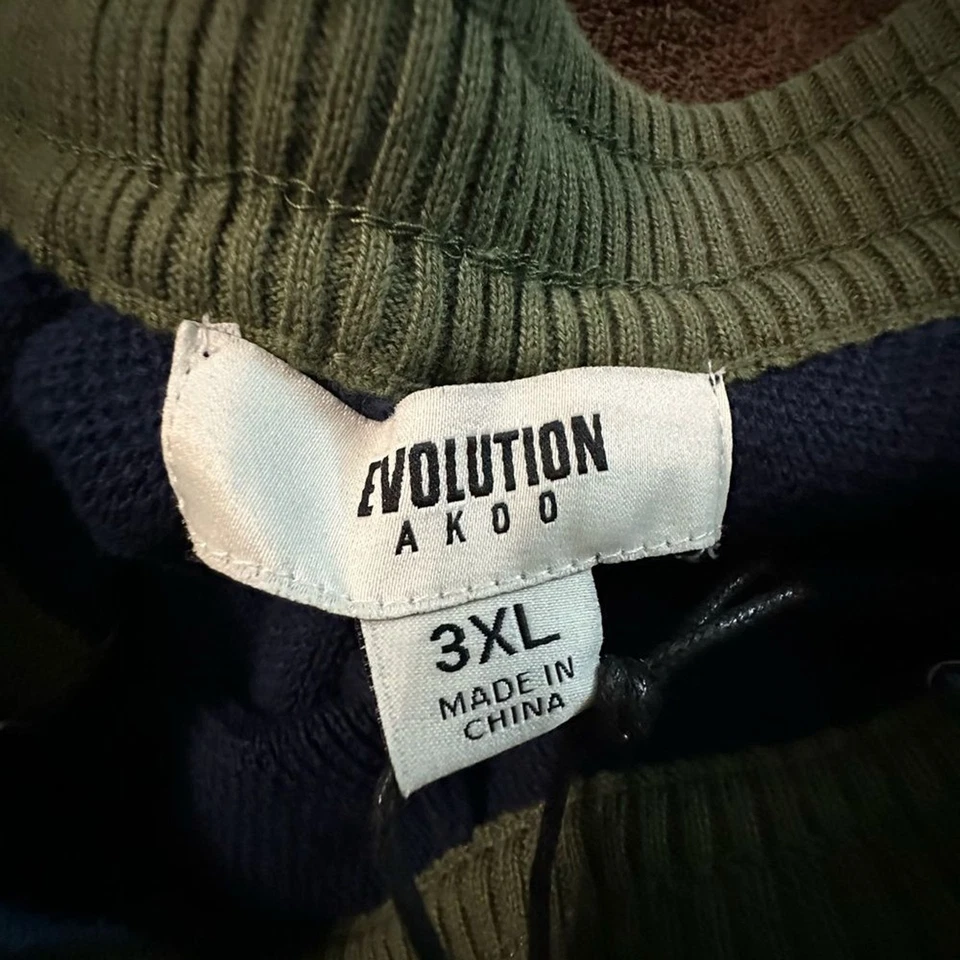 NWT AKOO Men's Lanes Short - Blue/Multi -Size 3XL - Image 4 of 4