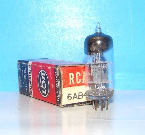 6AB4 NOS RCA amplifier vintage radio audio electron vacuum tube tested EC92 6AB4