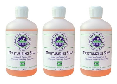 Global Balance Lemongrass Lavender Moisturizing Soap 16 oz (3 pack) Eco Friendly