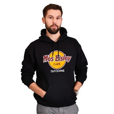 Mos Eisley Cafe Hoodie für Star Wars Fans schwarz - Größe S M wählbar