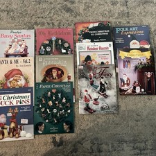 Lot Of 11 Vintage Christmas Craft Books 1990s
