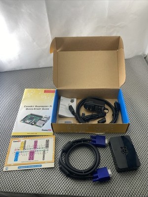 Vgt CanaKit Raspberry Pi 3 Model B Starter Kit   Power Supply + Case + Heatsinks