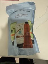 NEW CRABTREE  EVELYN Gardners Complete Rescue Kit Body Hand Lotions Wash Scrub