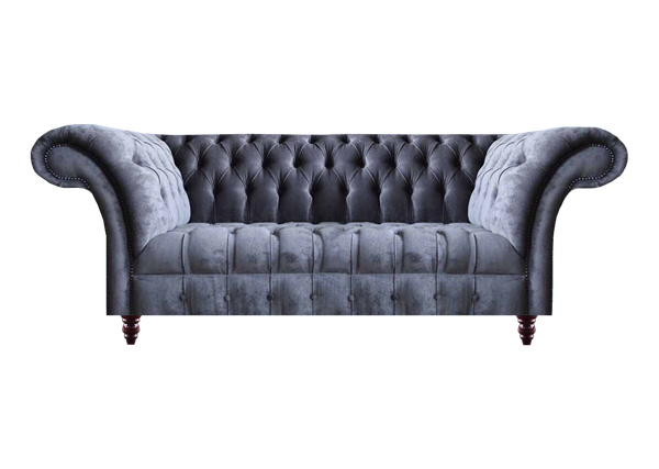 Chesterfield Moderne Wohnzimmer Textilcouch Designer Stoffsofas MöBel-image