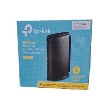 TP-Link TC-W7960 300Mbps Wireless N DOCSIS 3.0 Cable Modem Router w/ Box