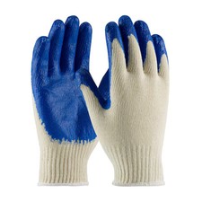 Pip 39-C122/S Coated Gloves, Latex, Smooth, Palm, 2 Abrasion Level, Beige, S