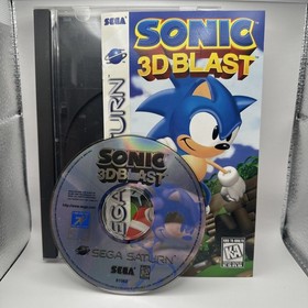 Sonic 3D Blast Sega Saturn  CIB 
