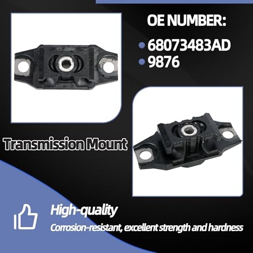 Engine Motor and Transmission Bracket kit Fit for Fiat 500 2012-2018, Auto 