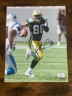 Antonio Freeman Signed 8x10 Photo Packers JSA