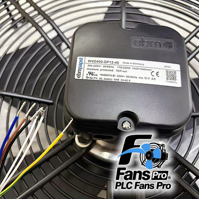 1PCS New Ebmpapst W4D400-DP12-40 200-230V Drive Cabinet Cooling Fan Fast Ship