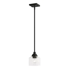 Livex Lighting - Aragon - 1 Light Mini Pendant In Architectural Style-16 Inches