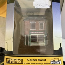 Graham Farish N Gauge Scenecraft Corner Florist Shop 42-0047 - New Boxed