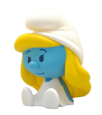 Plastoy Schlumpf Schlumpfine Chibi Sparschwein Sparschwein