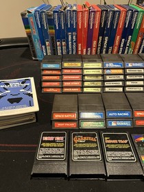 Large Lot of 88 Intellivision Games
