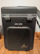 Very rare.  Lexus picnic set.  Includes flatware, plates, cups, and cooler. 