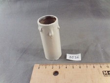 Fausse bougie fourreau  24,5 x 66 mm blanc en carton (réf DJ56)