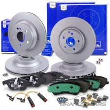 ATE BREMSSCHEIBEN +CERAMIC BEL&Auml;GE +WK VORNE+HINTEN F&Uuml;R MERCEDES GLK-KLASSE X204