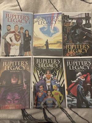 Jupiter s Legacy: Requiem #1-5 Complete Set (2021) Image Comics 