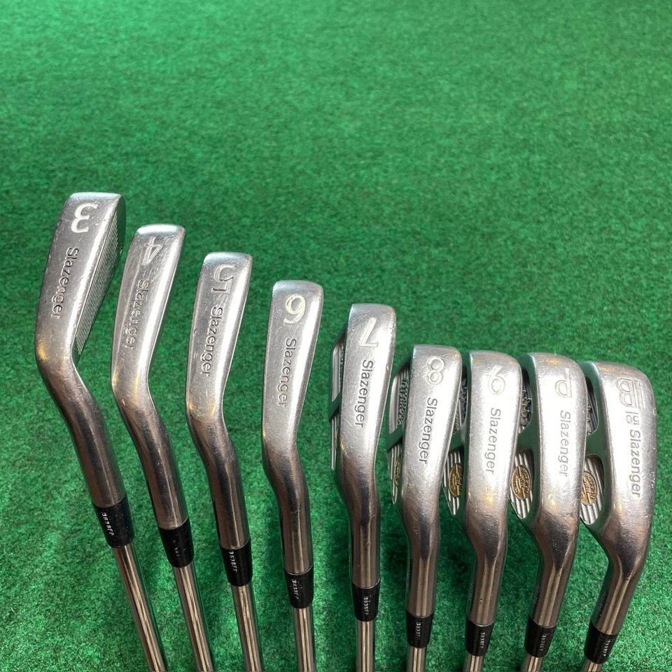 Slazenger Crown Limited 3-PW, IB-wedge iron set Precision FCM 4.8 no grips RH - Image 4 of 4