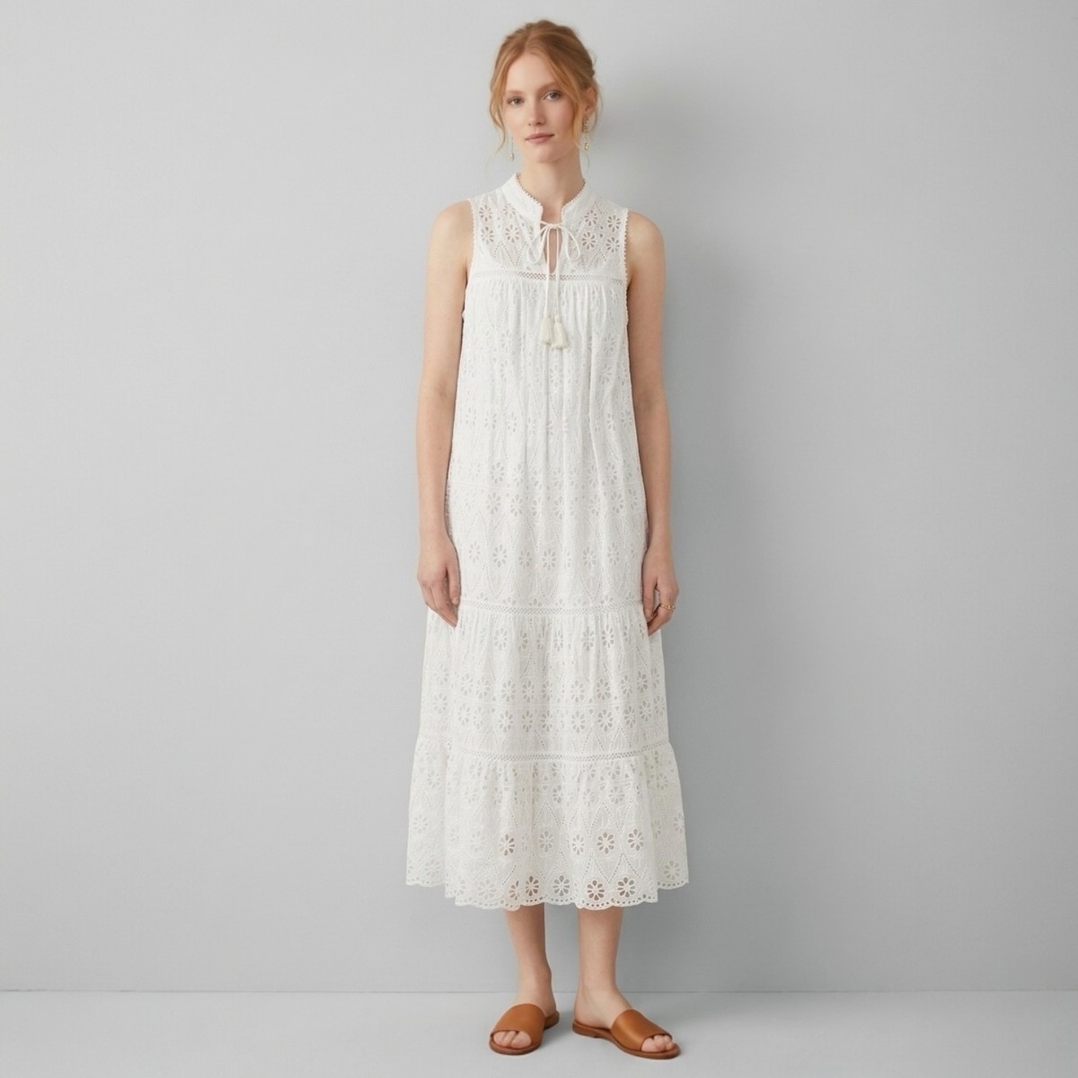 chinese dress ladies Women's Lace Midi Dress | Lace Midi Dress main image 0