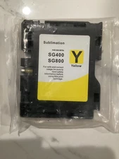 Heat transfer Sublimation Yellow Ink Cartridge For Sawgrass Virtuoso SG400 SG800