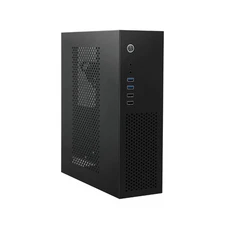 JOYJOM MATX Micro ATX ITX Mini PC Case - Black DTX Case