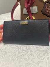 kate spade new york WLROO145 Bifold Leather Wallet - Black