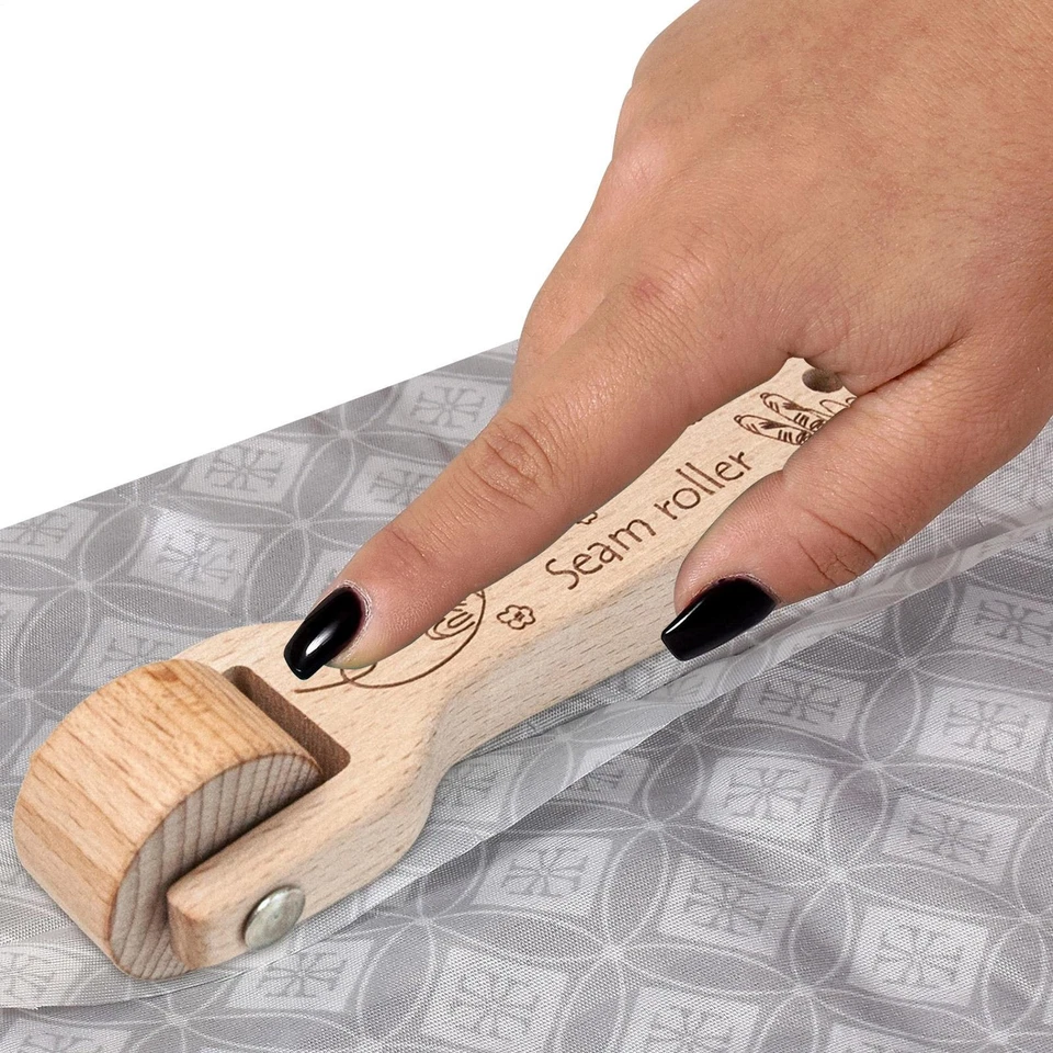 Herramienta Conveniente Prensa de Rodillo de Costura Herramienta de Acolchado Rodillo de Rodillo de Papel Pintado Foto 4 de 4