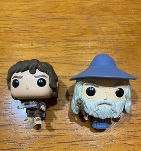 Funko POP! Schlüsselanhänger Frodo – 5 Cm, LOTR/Hobbit, Sammlerfigur Im Displaykarton
