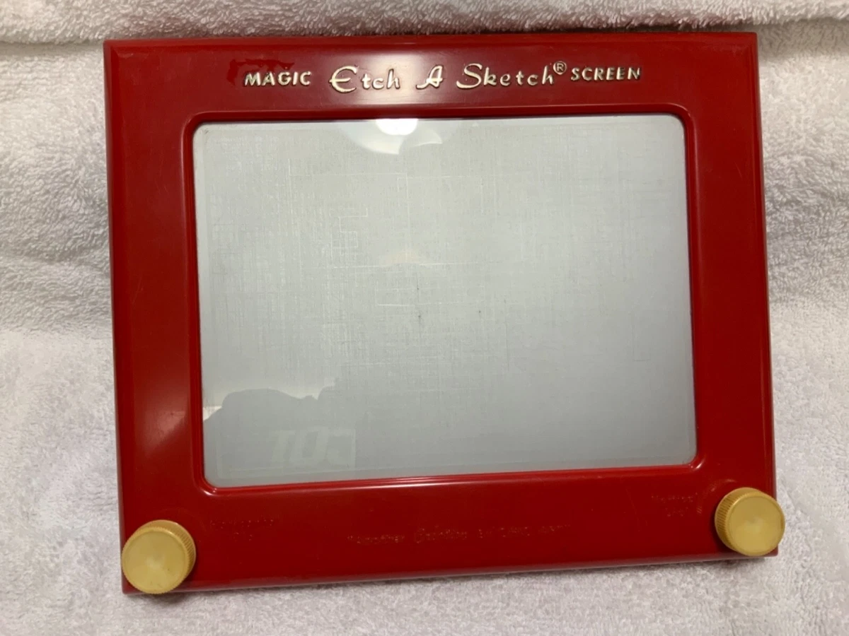 Etch A Sketch Vintage 1960 Original Box made in Scotland by Ohio art  etchasketch