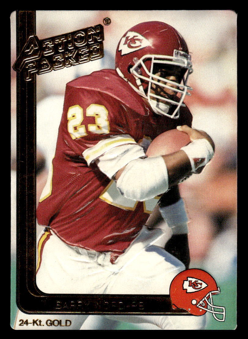 1991 Action Packed #120 Barry Word 24KT Gold