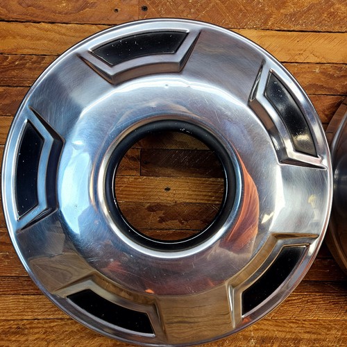 1978-1991 Ford F250 F350 4wd Truck 12" Dog Dish Hubcap Hub Caps Pair 2-1/4" Deep - Picture 2 of 24