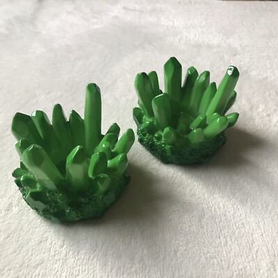 Best Brands Green Tealight Votive Candle Holders, Set of 2